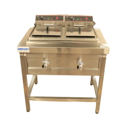 Double Well Electric Fryer