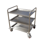 Stainless Steel 3 Tier Trolley