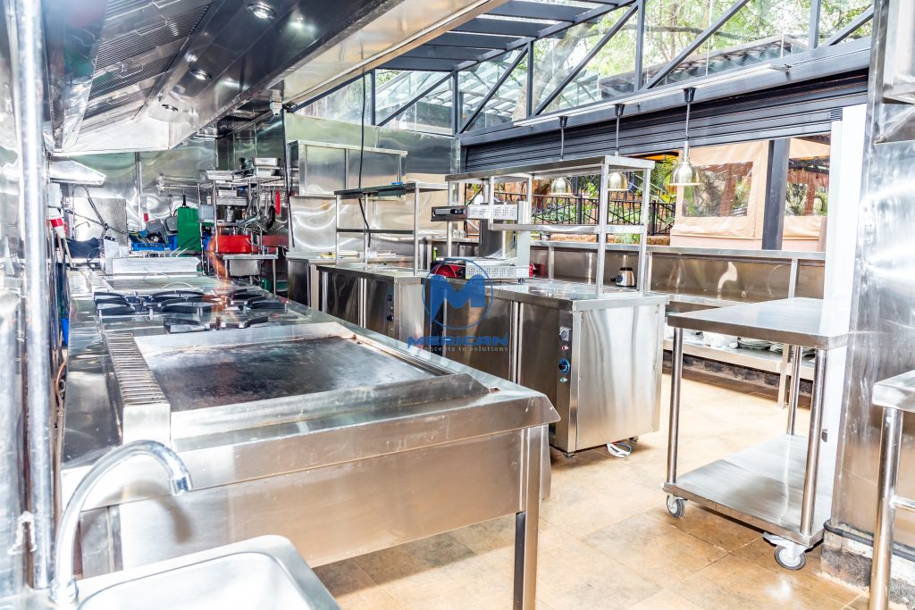 shipping container commercial kitchen