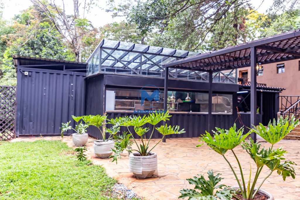 Shipping container commercial kitchen